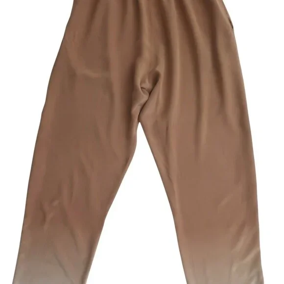 URU Ombre silk top & pants 2 pc set sz 1 S 2 M
